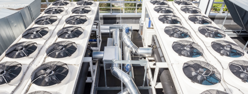Outdoor HVAC condenser units that rely on definite purpose contactors for compressor and fan control